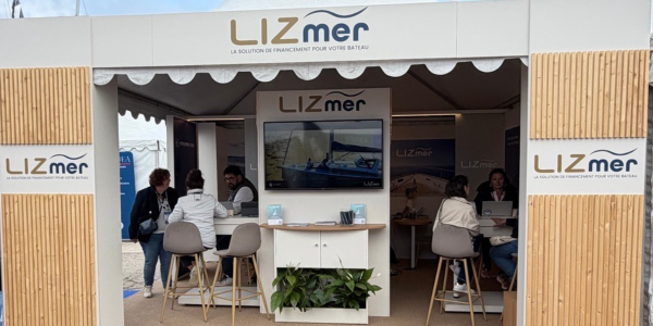 Stand LIZmer financement bateau salons nautiques