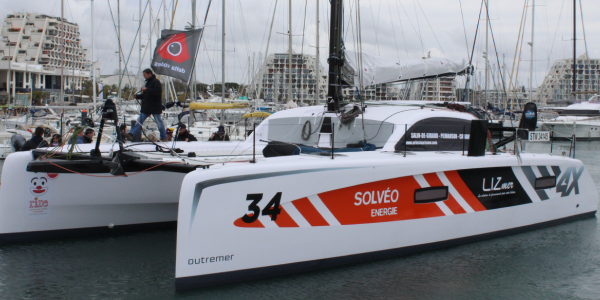 LIZmer soutient Jean-Pierre Balmes sur la Route du Rhum 2018