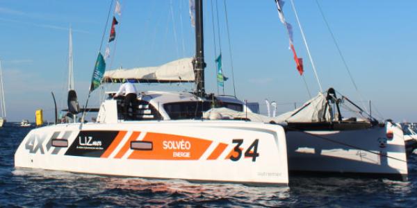 Jean-Pierre Balmes skipper LIZmer 5ème en Rhum Multi