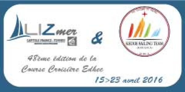 Lizmer soutient une équipe étudiante sur la 48ème édition de la Course Croisière Edhec