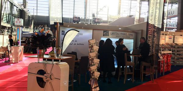 Stand LIZmer sur le Nautic de Paris
