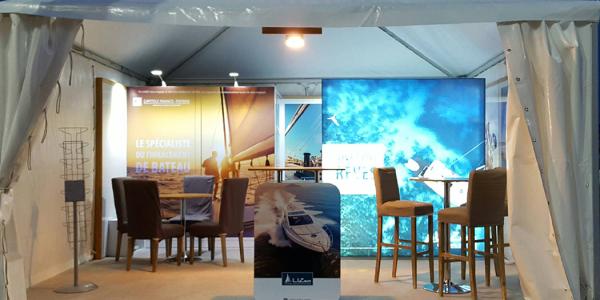 Stand LIZmer sur les salons nautiques