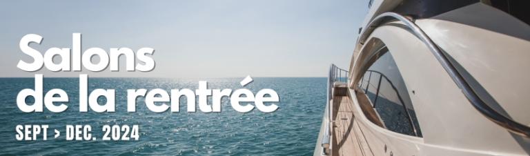 Les salons nautiques de la rentrée 2024