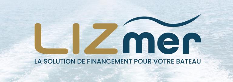Nouveau logo LIZmer, la solution de financement pour votre bateau